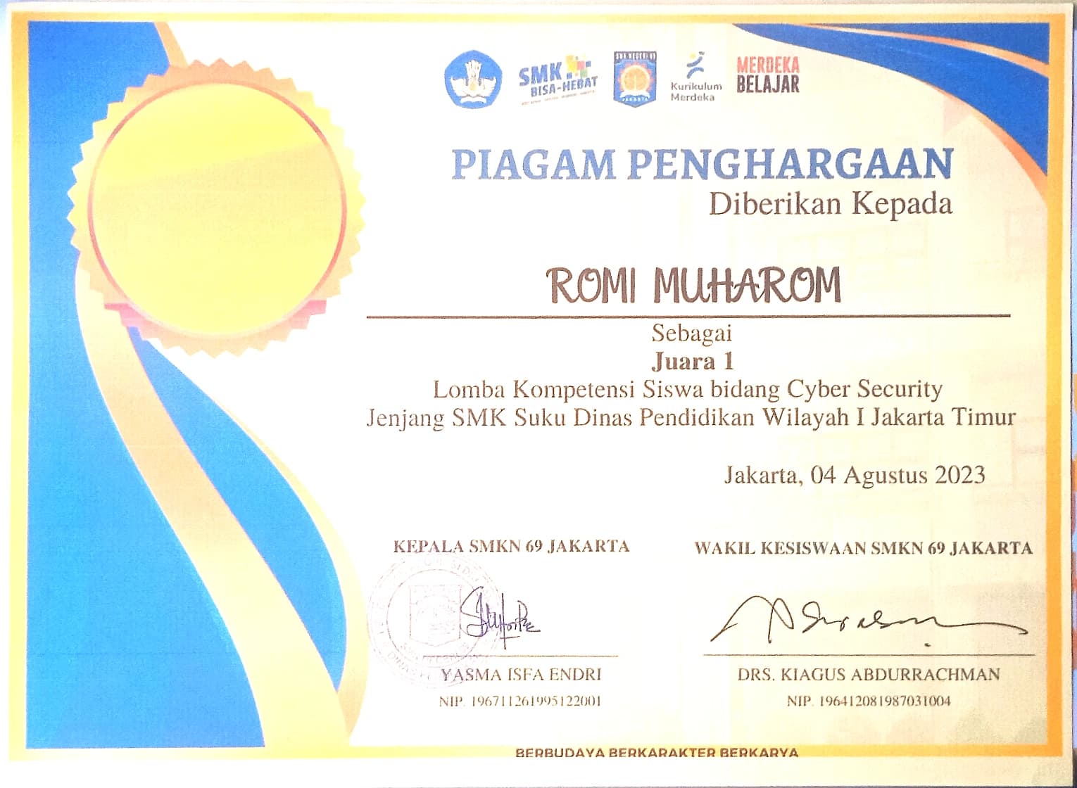 LKS Cyber Security - Regional Level